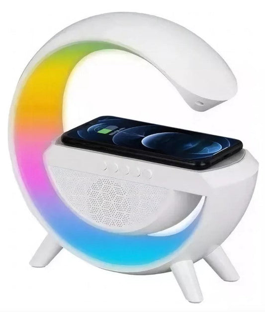 Cargador Inalambrico Parlante Bluetooth