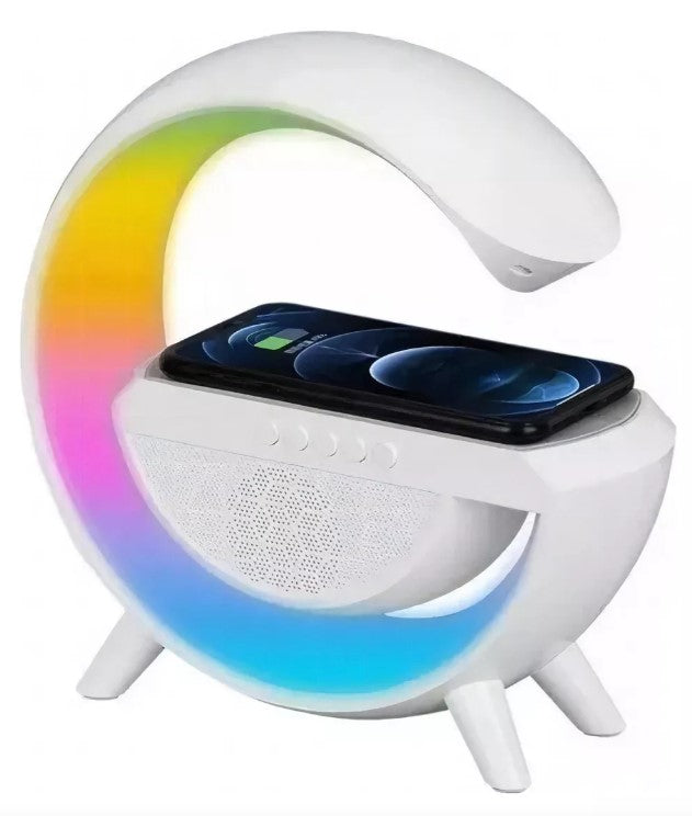 Cargador Inalambrico Parlante Bluetooth