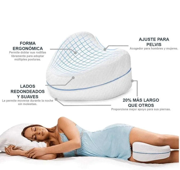 Almohada Ortopedica para Piernas ErgoFlex™️